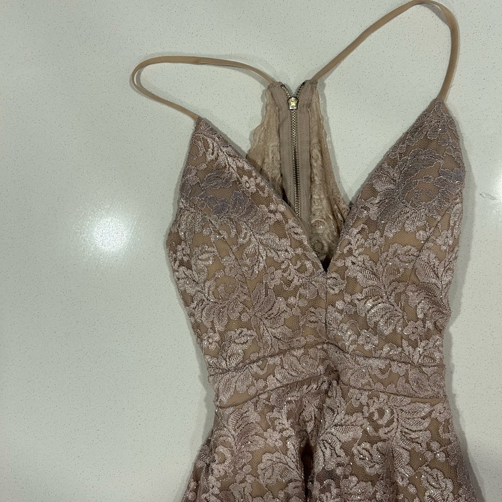 Vintage Le Chateau Y2k 2000s Lace Fairy Whimsigoth Size Small Dress - Picture 5 of 11